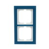 Abdeckrahmen 2-fach Glas Ozean - Busch-axcent® pur   