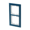 Abdeckrahmen 2-fach Glas Ozean - Busch-axcent® pur