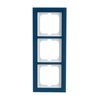 Abdeckrahmen 3-fach Glas Ozean - Busch-axcent® pur   
