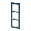 Abdeckrahmen 3-fach Glas Ozean - Busch-axcent® pur   