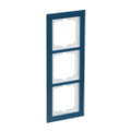 Abdeckrahmen 3-fach Glas Ozean - Busch-axcent® pur