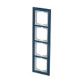 Abdeckrahmen 4-fach Glas Ozean - Busch-axcent® pur   