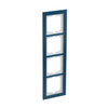 Abdeckrahmen 4-fach Glas Ozean - Busch-axcent® pur   