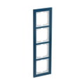 Abdeckrahmen 4-fach Glas Ozean - Busch-axcent® pur   
