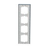 Abdeckrahmen 4-fach Glas Ozean - Busch-axcent® pur   