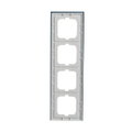 Abdeckrahmen 4-fach Glas Ozean - Busch-axcent® pur   