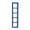 Abdeckrahmen 5-fach Glas Ozean - Busch-axcent® pur   