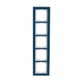 Abdeckrahmen 5-fach Glas Ozean - Busch-axcent® pur