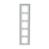 Abdeckrahmen 5-fach Glas Ozean - Busch-axcent® pur   