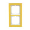 Abdeckrahmen 2-fach Glas Sonne - Busch-axcent® pur   