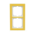 Abdeckrahmen 2-fach Glas Sonne - Busch-axcent® pur