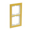 Abdeckrahmen 2-fach Glas Sonne - Busch-axcent® pur   