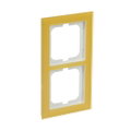 Abdeckrahmen 2-fach Glas Sonne - Busch-axcent® pur