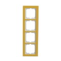 Abdeckrahmen 4-fach Glas Sonne - Busch-axcent® pur