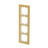 Abdeckrahmen 4-fach Glas Sonne - Busch-axcent® pur   