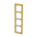 Abdeckrahmen 4-fach Glas Sonne - Busch-axcent® pur