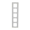 Abdeckrahmen 5-fach Glas Sonne - Busch-axcent® pur   