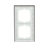 Abdeckrahmen 2-fach Glas Avocado - Busch-axcent® pur   
