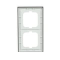 Abdeckrahmen 2-fach Glas Avocado - Busch-axcent® pur