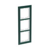 Abdeckrahmen 3-fach Glas Avocado - Busch-axcent® pur   
