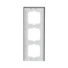 Abdeckrahmen 3-fach Glas Avocado - Busch-axcent® pur   