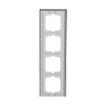 Abdeckrahmen 4-fach Glas Avocado - Busch-axcent® pur   