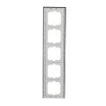 Abdeckrahmen 5-fach Glas Avocado - Busch-axcent® pur   