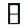 Abdeckrahmen 2-fach Glas Purpur - Busch-axcent® pur   
