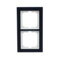 Abdeckrahmen 2-fach Glas Purpur - Busch-axcent® pur