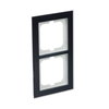 Abdeckrahmen 2-fach Glas Purpur - Busch-axcent® pur   