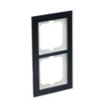 Abdeckrahmen 2-fach Glas Purpur - Busch-axcent® pur