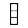 Abdeckrahmen 3-fach Glas Purpur - Busch-axcent® pur   