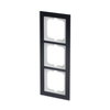 Abdeckrahmen 3-fach Glas Purpur - Busch-axcent® pur   