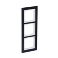 Abdeckrahmen 3-fach Glas Purpur - Busch-axcent® pur   