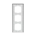 Abdeckrahmen 3-fach Glas Purpur - Busch-axcent® pur   