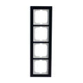 Abdeckrahmen 4-fach Glas Purpur - Busch-axcent® pur   