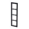 Abdeckrahmen 4-fach Glas Purpur - Busch-axcent® pur   