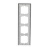 Abdeckrahmen 4-fach Glas Purpur - Busch-axcent® pur   