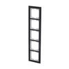 Abdeckrahmen 5-fach Glas Purpur - Busch-axcent® pur   