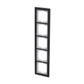 Abdeckrahmen 5-fach Glas Purpur - Busch-axcent® pur