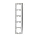 Abdeckrahmen 5-fach Glas Purpur - Busch-axcent® pur
