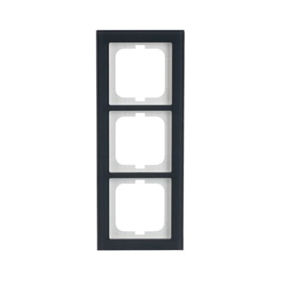 Abdeckrahmen 3-fach Glas Auster - Busch-axcent® pur