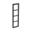 Abdeckrahmen 4-fach Glas Auster - Busch-axcent® pur   