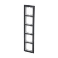 Abdeckrahmen 5-fach Glas Auster - Busch-axcent® pur   