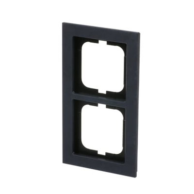 Abdeckrahmen 2-fach papierblau - Busch-axcent® pur   