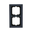 Abdeckrahmen 2-fach papierblau - Busch-axcent® pur