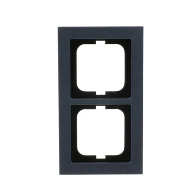 Abdeckrahmen 2-fach papierblau - Busch-axcent® pur