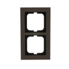 Abdeckrahmen 2-fach papierbraun - Busch-axcent® pur   
