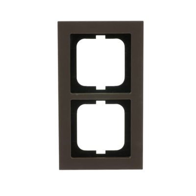 Abdeckrahmen 2-fach papierbraun - Busch-axcent® pur   