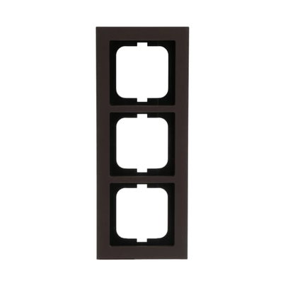 Abdeckrahmen 3-fach papierbraun - Busch-axcent® pur